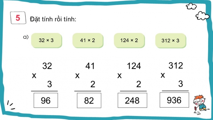 Giáo án điện tử toán 3 cánh diều bài: Ôn tập về phép nhân, phép chia trong phạm vi 1 000