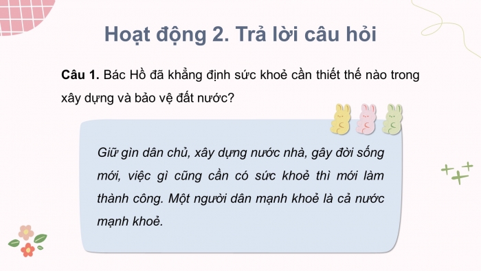 Giáo án điện tử tiếng việt 3 kết nối bài 9. Lời kêu gọi toàn dân tập thể dục. Tiết 1 – 2. Đọc