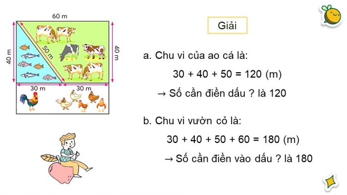 Giáo án điện tử toán 3 chân trời bài: Em làm được gì trang 47