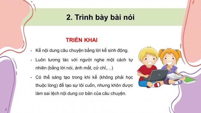 Giáo án điện tử ngữ văn 7 kết nối tiết: nói và nghe - Kể lại một truyện ngụ ngôn