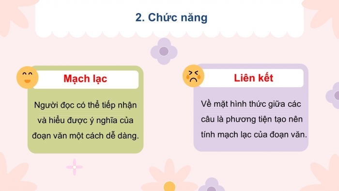 Giáo án điện tử ngữ văn 7 kết nối tiết: Thực hành tiếng việt - Mạch lạc và liên kết của văn bản