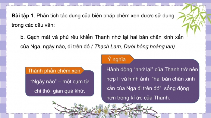 Giáo án điện tử ngữ văn 10 kết nối bài: Thực hành tiếng Việt: Biện pháp chêm xen, biện pháp liệt kê