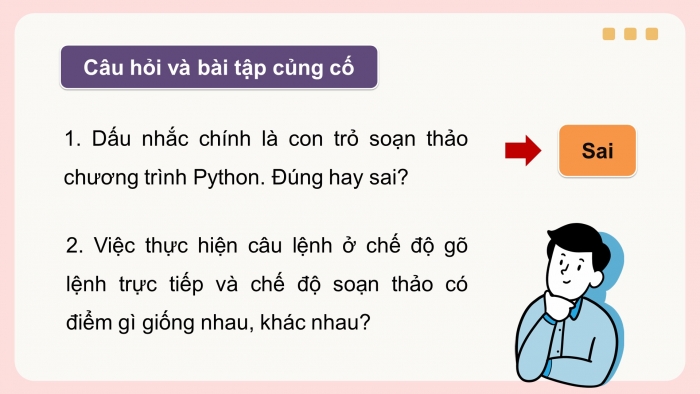 Giáo án điện tử tin học 10 kết nối bài 16: Ngôn ngữ lập trình bậc cao và python