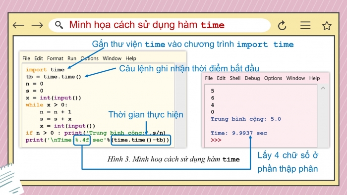 Giáo án điện tử tin học 10 cánh diều bài 11: Thực hành lập trình với hàm và thư viện