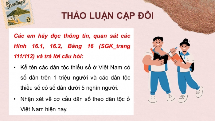 Giáo án điện tử lịch sử 10 cánh diều bài 16: Các dân tộc trên đất nước Việt Nam