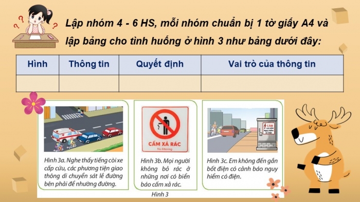 Giáo án điện tử bài 1: Thông tin và quyết định