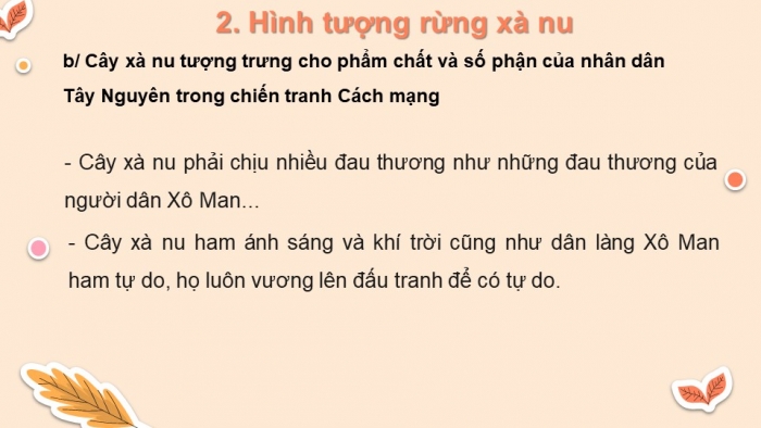 Giáo án điện tử Ngữ văn 12 bài: Rừng xà nu