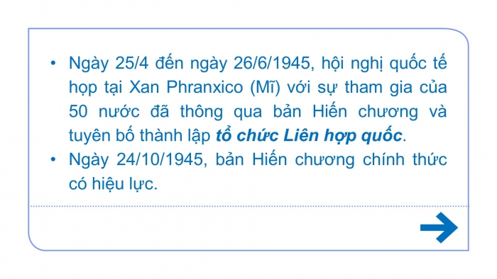 Giáo án điện tử Lịch sử 12 bài 1: Sự hình thành trật tự thế giới mới sau Chiến tranh thế giới thứ hai (1945 - 1949)