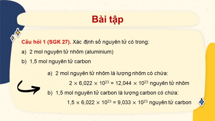 Giáo án điện tử KHTN 8 cánh diều Bài 4: Mol và tỉ khối của chất khí