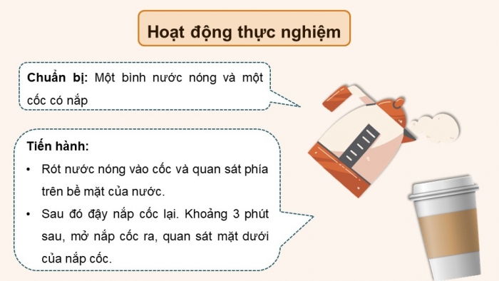 Giáo án điện tử Khoa học 4 cánh diều Bài 2: Sự chuyển thể của nước