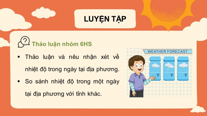 Giáo án điện tử Khoa học 4 chân trời Bài 12: Nhiệt độ và nhiệt kế