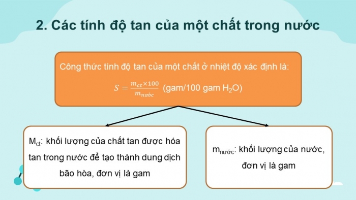 Giáo án điện tử KHTN 8 cánh diều Bài 6: Nồng độ dung dịch