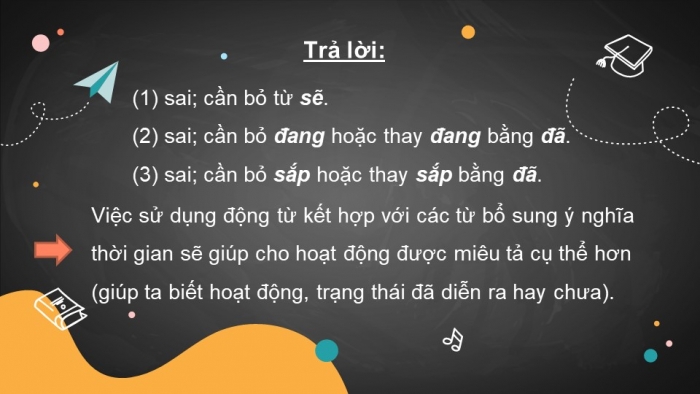 Giáo án điện tử Tiếng Việt 4 cánh diều Bài 6 Luyện từ và câu 2: Luyện tập về động từ