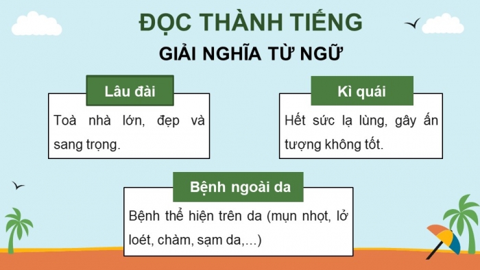 Giáo án điện tử Tiếng Việt 4 cánh diều Bài 9 Chia sẻ và Đọc 1: Đón Thần Mặt Trời