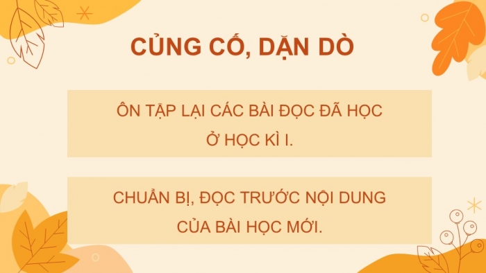 Giáo án điện tử Tiếng Việt 4 cánh diều Bài 10: Ôn tập cuối học kì 1 - Tiết 6, 7