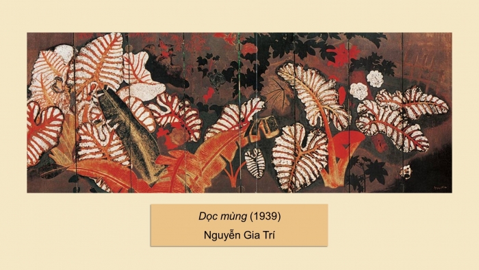 Giáo án điện tử Mĩ thuật 8 cánh diều Bài 7: Tìm hiểu nghệ thuật hiện đại Việt Nam