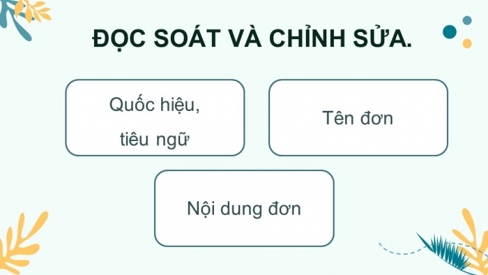 Giáo án điện tử Tiếng Việt 4 kết nối Bài 24 Viết đơn