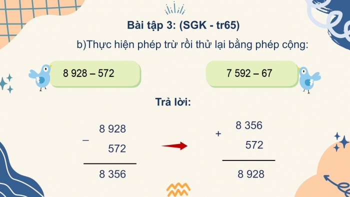 Giáo án điện tử Toán 4 cánh diều Bài 26. Phép cộng, phép trừ