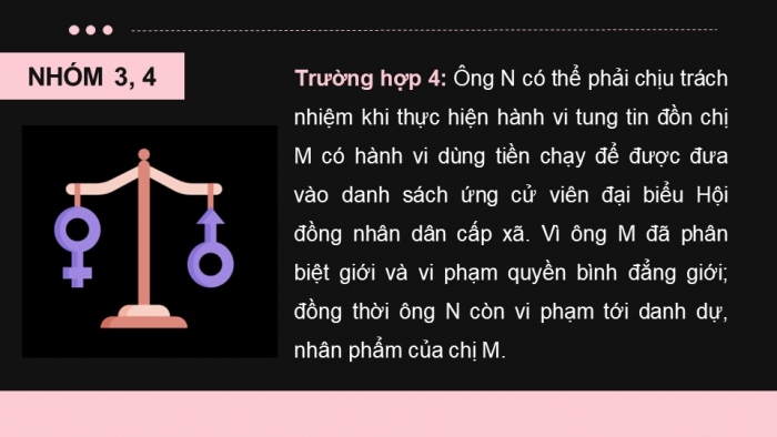 Giáo án điện tử Kinh tế pháp luật 11 kết nối Bài 10: Bình đẳng trong các lĩnh vực