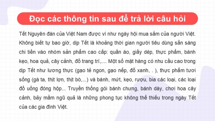 Giáo án điện tử Kinh tế pháp luật 11 kết nối Bài 8: Văn hóa tiêu dùng