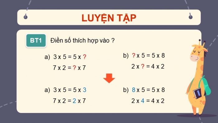 Giáo án điện tử bài 6: Ôn tập phép nhân