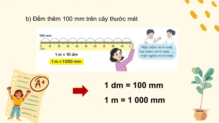 Giáo án điện tử bài 11: Mi  - li - mét ( 2 tiết)