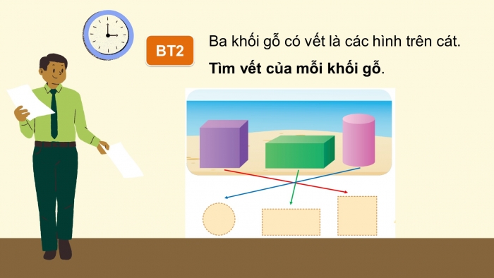 Giáo án điện tử bài 13: Khối hộp chữ nhật, khối hộp lập phương