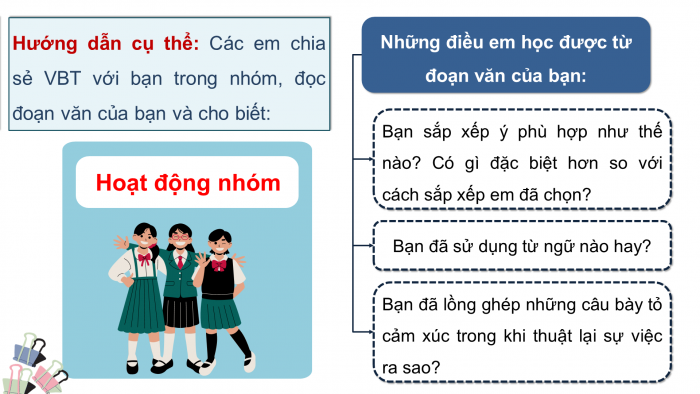 Giáo án điện tử Tiếng Việt 4 chân trời CĐ 2 Bài 4 Viết: Viết đoạn văn cho bài văn thuật lại một sự việc