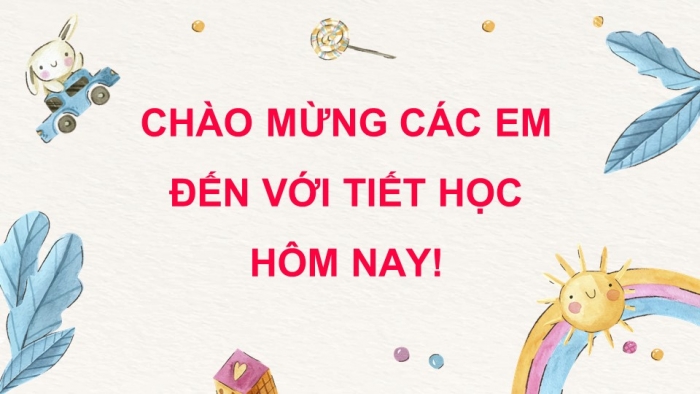 Giáo án điện tử toán 3 cánh diều bài: 