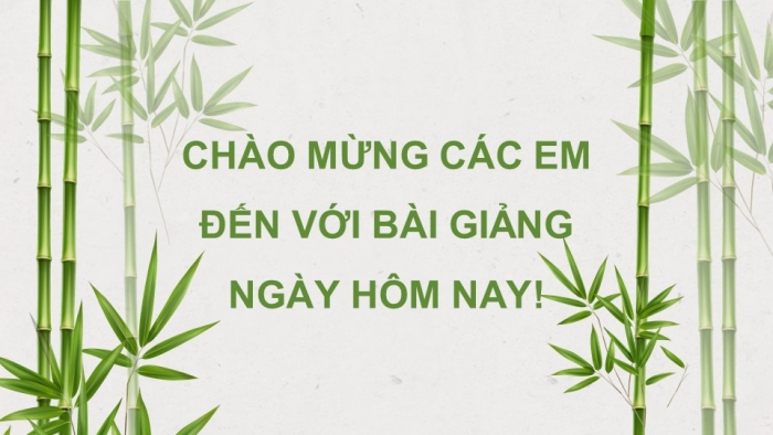 Giáo án điện tử ngữ văn 7 cánh diều tiết: Văn bản - Cây tre Việt Nam
