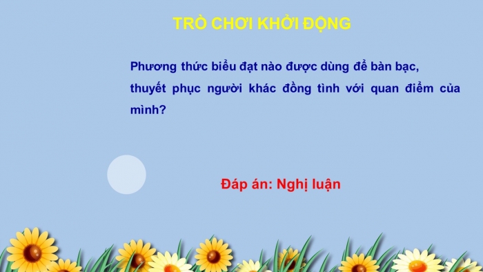 Giáo án điện tử Ngữ văn 12 bài: Nghị luận về một tư tưởng, đạo lí