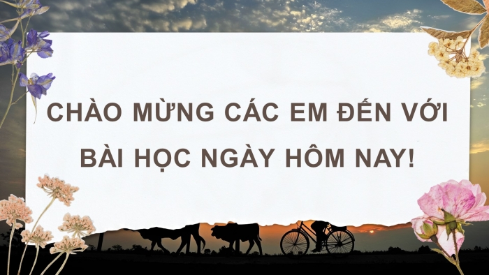 Giáo án điện tử Mĩ thuật 4 kết nối Chủ đề 3: Cảnh đẹp quê hương