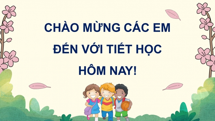 Giáo án điện tử Công nghệ 4 cánh diều Bài 1: Lợi ích của hoa và cây cảnh