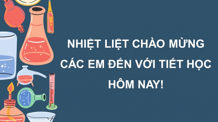 Giáo án điện tử KHTN 8 cánh diều: Bài tập (Chủ đề 1)