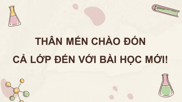 Giáo án điện tử Hoá học 11 chân trời Bài 8: Hợp chất hữu cơ và hóa học hữu cơ