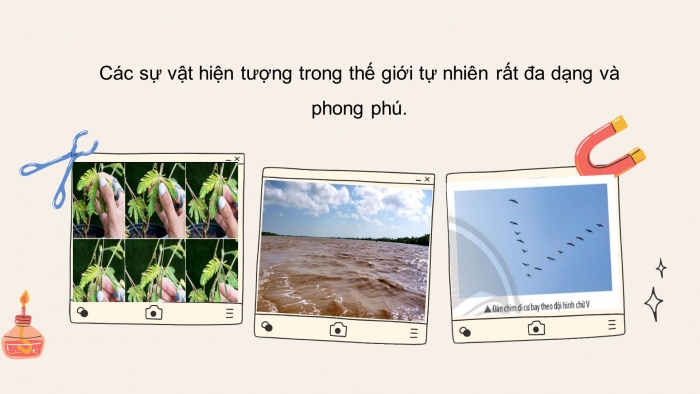 Giáo án điện tử KHTN 7 chân trời – Phần hóa học bài 1: Phương pháp và kĩ năng học tập môn khoa học tự nhiên