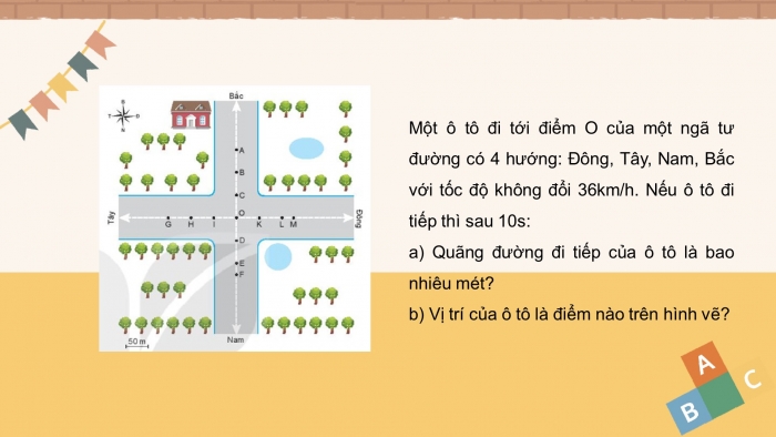 Giáo án điện tử vật lí 10 kết nối bài 4: Độ dịch chuyển và quãng đường