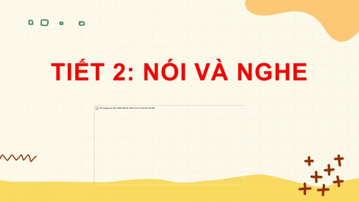 Giáo án điện tử tiếng việt 3 kết nối bài 21 tiết 2: Nói và nghe