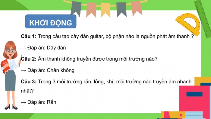 Giáo án điện tử KHTN 7 cánh diều – Phần vật lí bài: Bài tập (chủ đề 5)