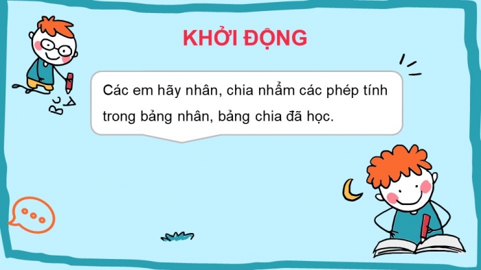 Giáo án điện tử toán 3 cánh diều bài: Ôn tập về phép nhân, phép chia trong phạm vi 1 000