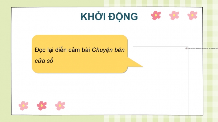 Giáo án điện tử tiếng việt 3 kết nối bài 11: Chuyện bên cửa sổ. Tiết 3 - viết