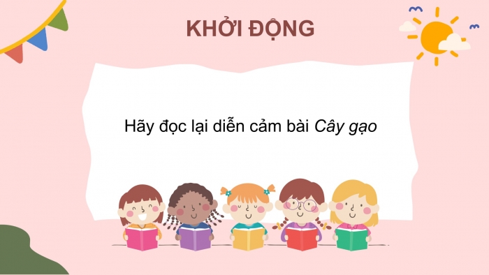 Giáo án điện tử tiếng việt 3 kết nối bài 6: Cây gạo. Tiết 3 – 4: Luyện từ và câu