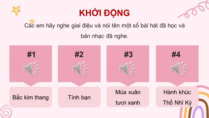 Giáo án powerpoint âm nhạc 3 kì 2 cánh diều