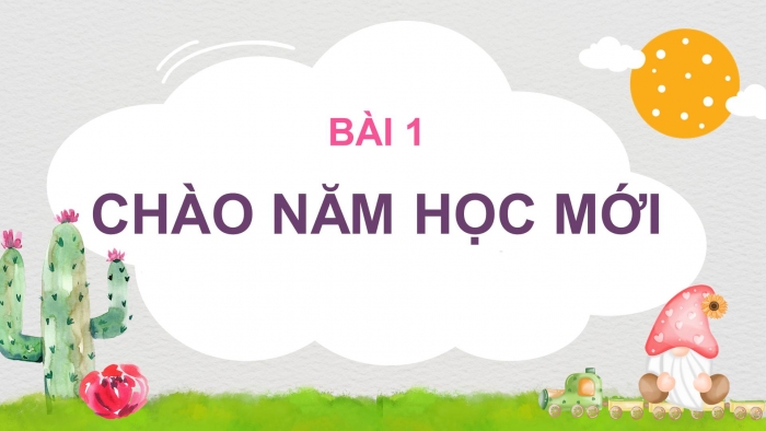 Giáo án lớp 3 sách cánh diều (bản powerpoint)