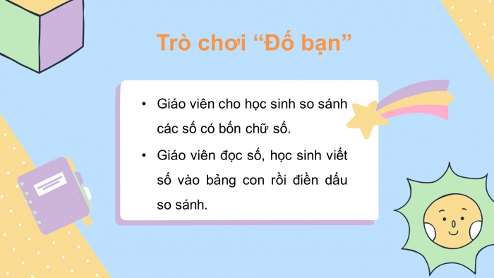 Giáo án điện tử toán 3 chân trời bài: So sánh các số có năm chữ số 