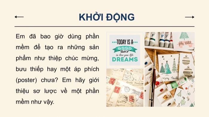 Giáo án điện tử tin học 10 cánh diều bài 1: Tạo văn bản tô màu và ghép ảnh