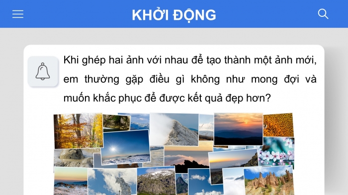 Giáo án điện tử tin học 10 cánh diều bài 3: Tách ảnh và thiết kế đồ họa với kênh alpha 