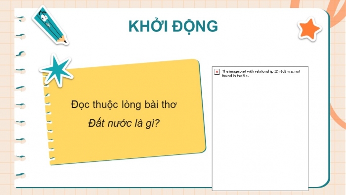 Giáo án điện tử tiếng việt 3 kết nối tri thức bài 17: Đất nước là gì? (tiết 2)