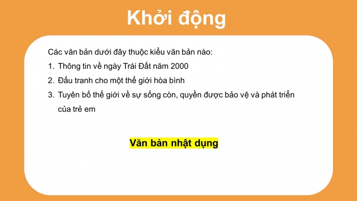 Giáo án điện tử Ngữ văn 12 bài: Thông điệp nhân Ngày Thế giới phòng chống AIDS, 1 - 12 - 2003