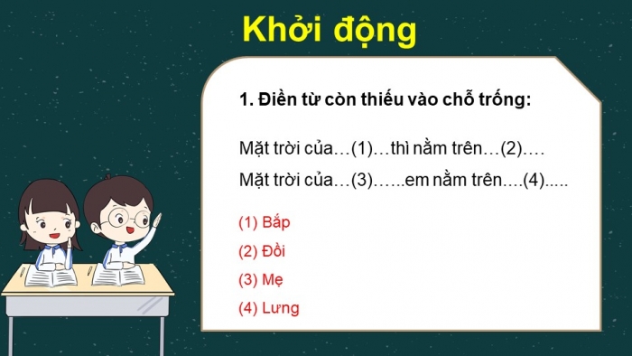 Giáo án điện tử Ngữ văn 12 bài: Đất Nước (trích trường ca Mặt đường khát vọng)